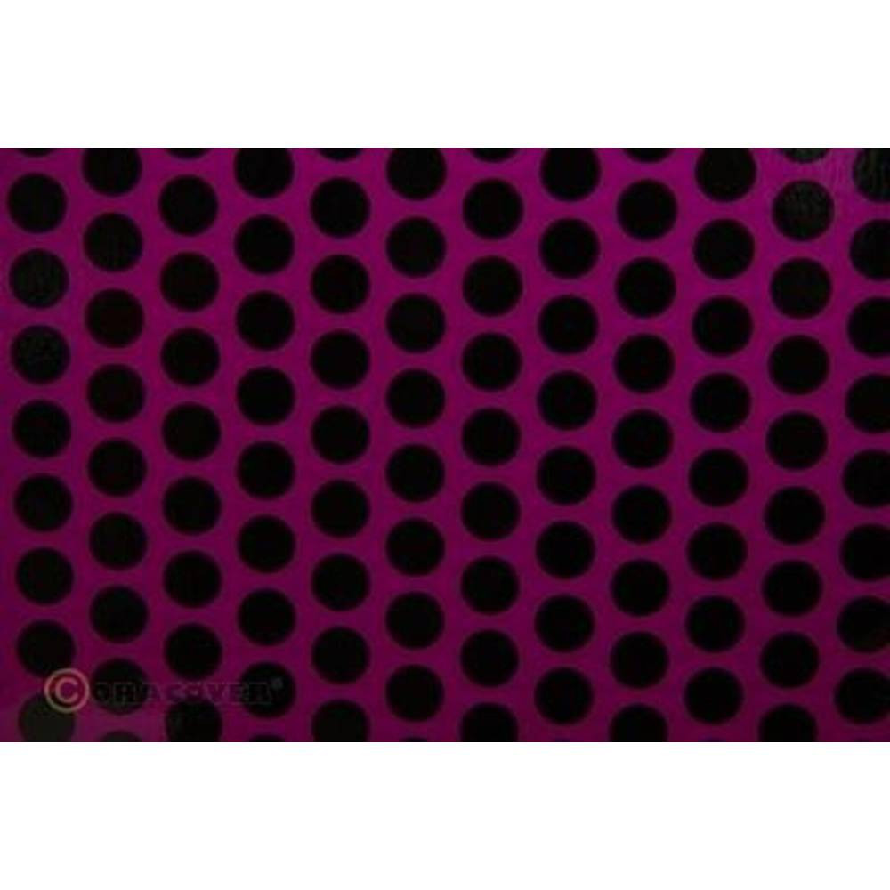 Oracover 45-015-071-002 Plakfolie Orastick Fun 1 (l x b) 2 m x 60 cm Violet-zwart (fluorescerend)