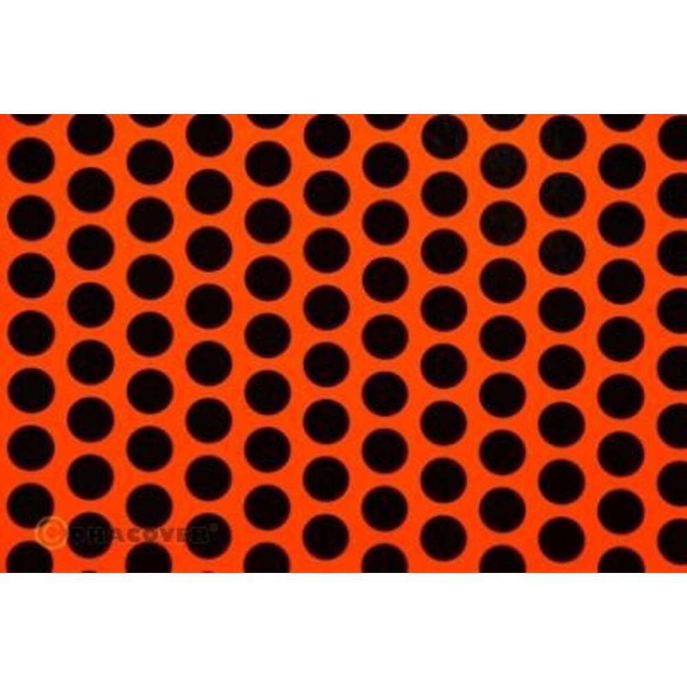 Oracover 45-064-071-002 Plakfolie Orastick Fun 1 (l x b) 2 m x 60 cm Rood-oranje-zwart (fluorescerend)