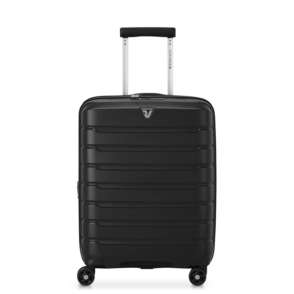 Roncato B-Flying Cabin Expandable Trolley 55 cm Black