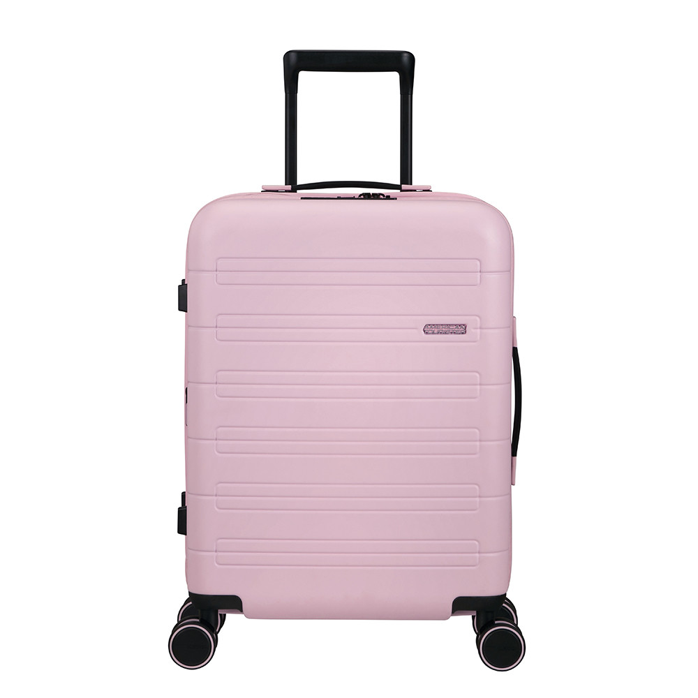 American Tourister Novastream Spinner 55 Expandable Soft Pink