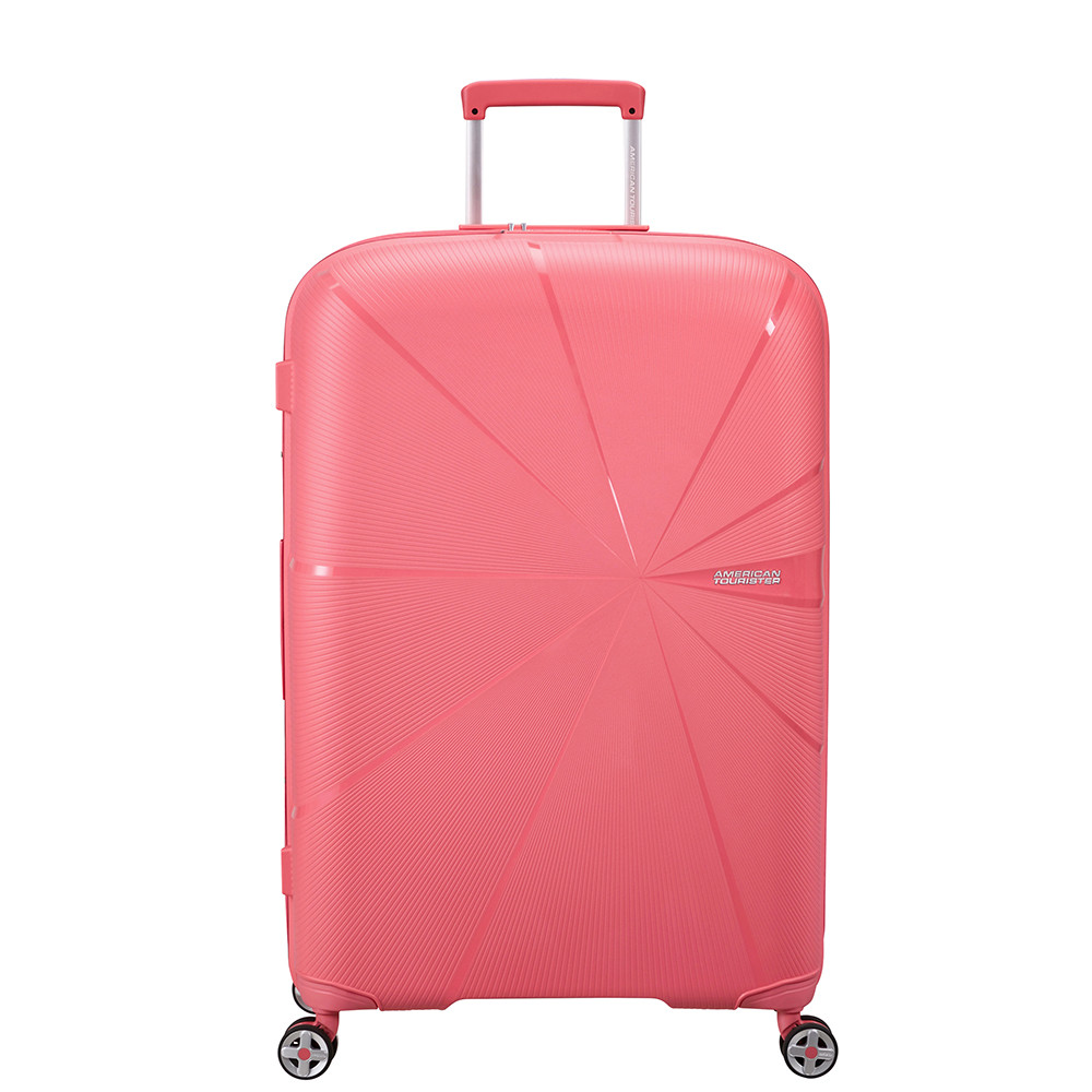 American Tourister Starvibe Spinner 77 Expandable Sun Kissed Coral
