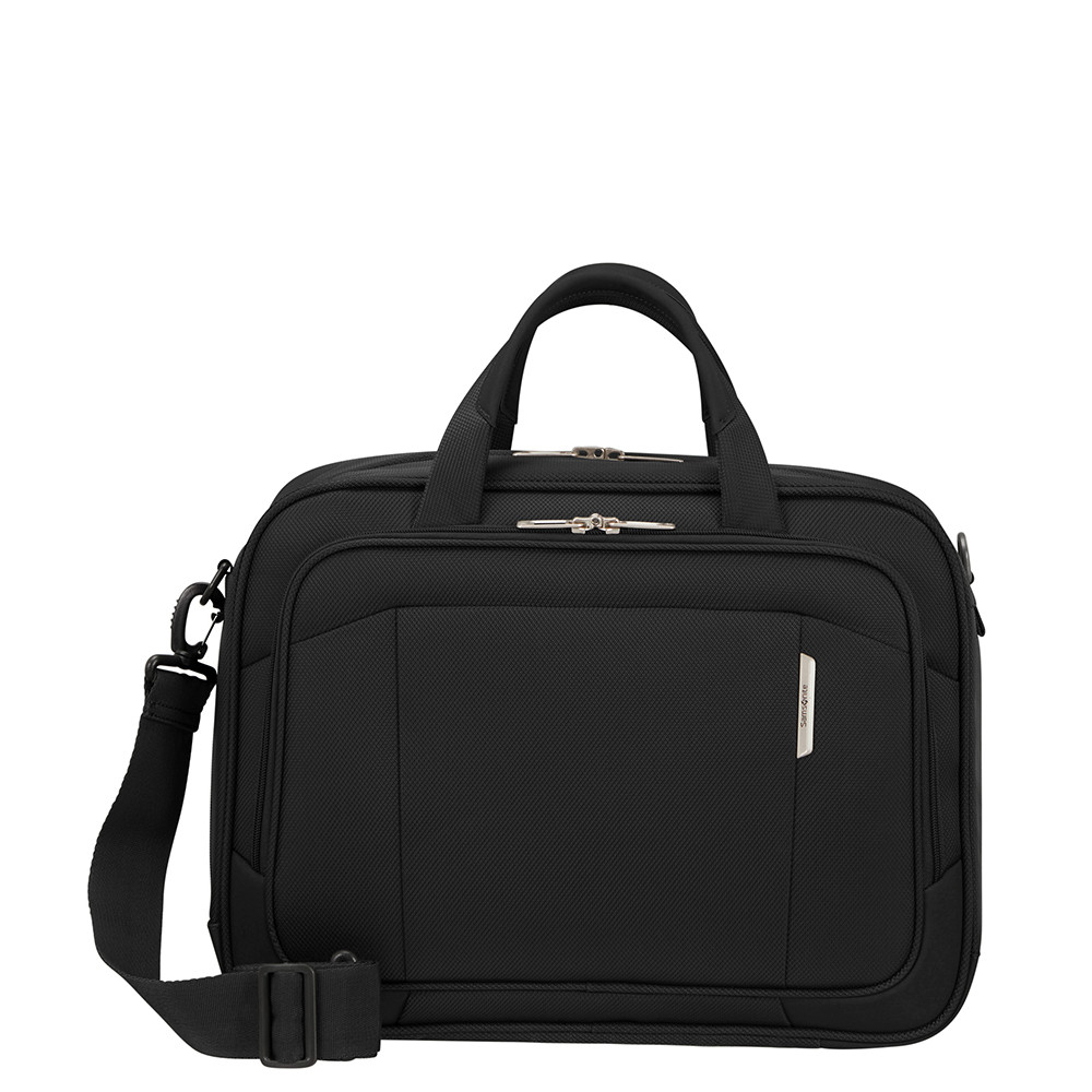 Samsonite Respark Laptop Shoulder Bag 15.6&apos;&apos; Ozone Black