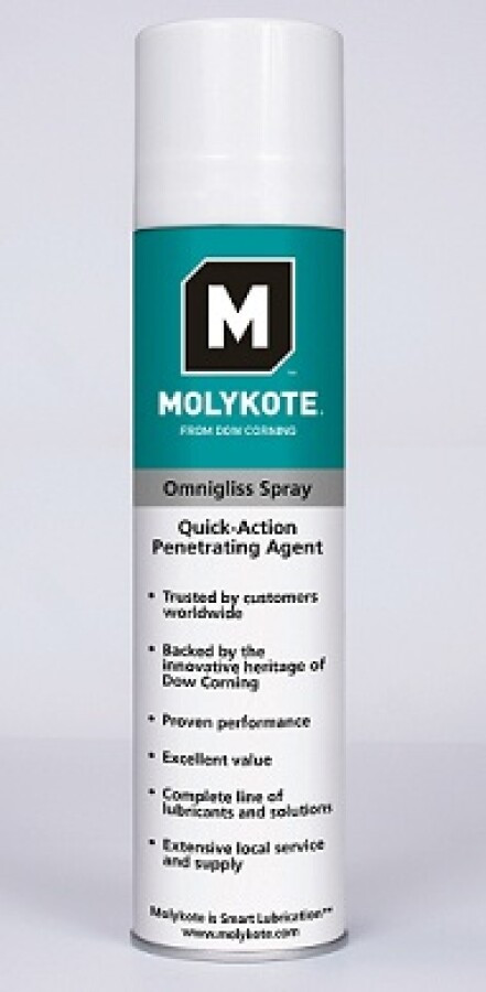 Molykote Omnigliss vloeibaar smeervet spray 400 ml