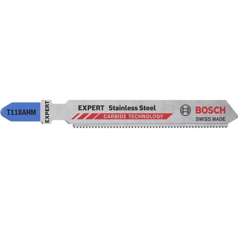 Bosch decoupeerzaagbladen [3x] - T 118 AHM - Expert 'Stainless Steel'