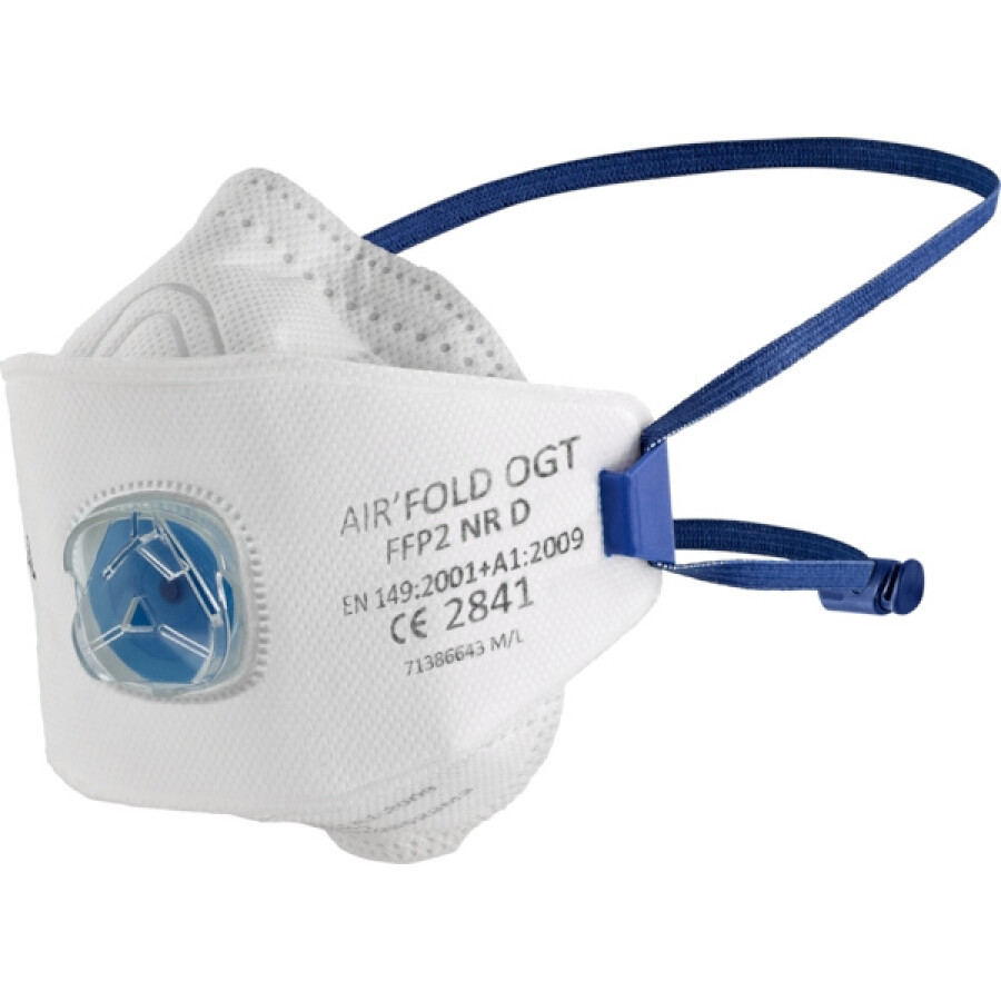 Opsial stofmasker AIR&apos;FOLD OGT - FFP2 NR D - met ventiel M/L