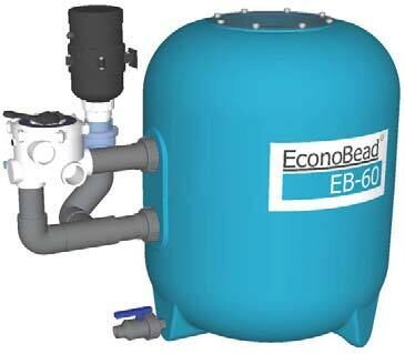 Aquaforte Econobead EB-50 Beadfilter voor Vijvers - Inclusief Blower & 6-weg Klep