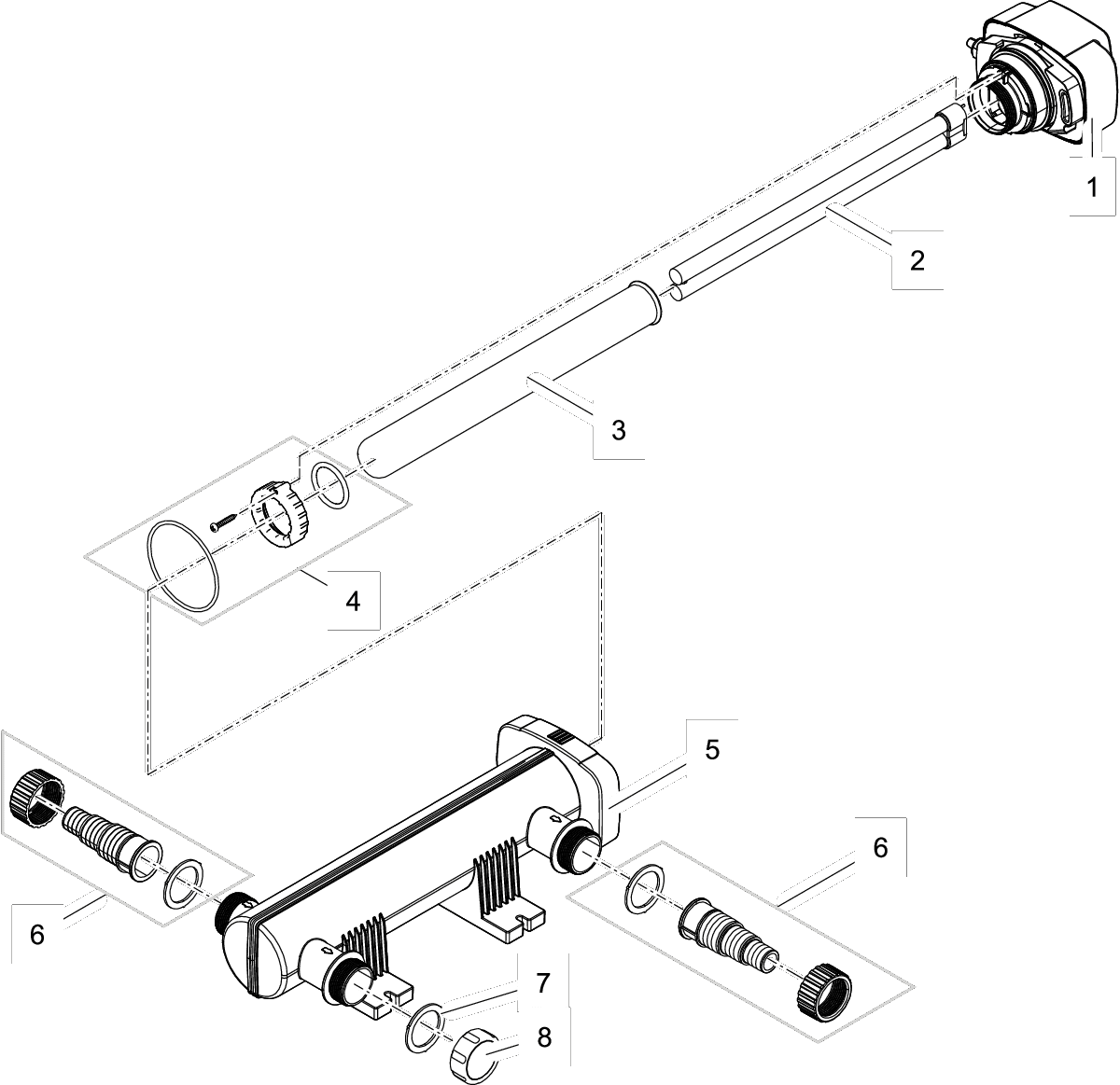 Oase Accessoire Kit Tronic voor Vitronic-serie - Eenvoudig in gebruik, Duurzaam & Betrouwbaar