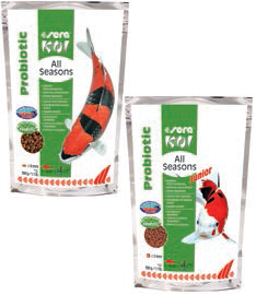 Sera Koi Junior All Seasons Probiotic 500g - Versterkend Jonge Koi Voer met Vitaminen en Spirulina