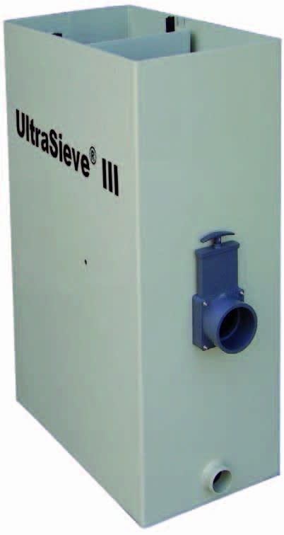 Prime Ultrasieve III 200 (zeer fijn) Zwaartekracht Zeefbochtfilter