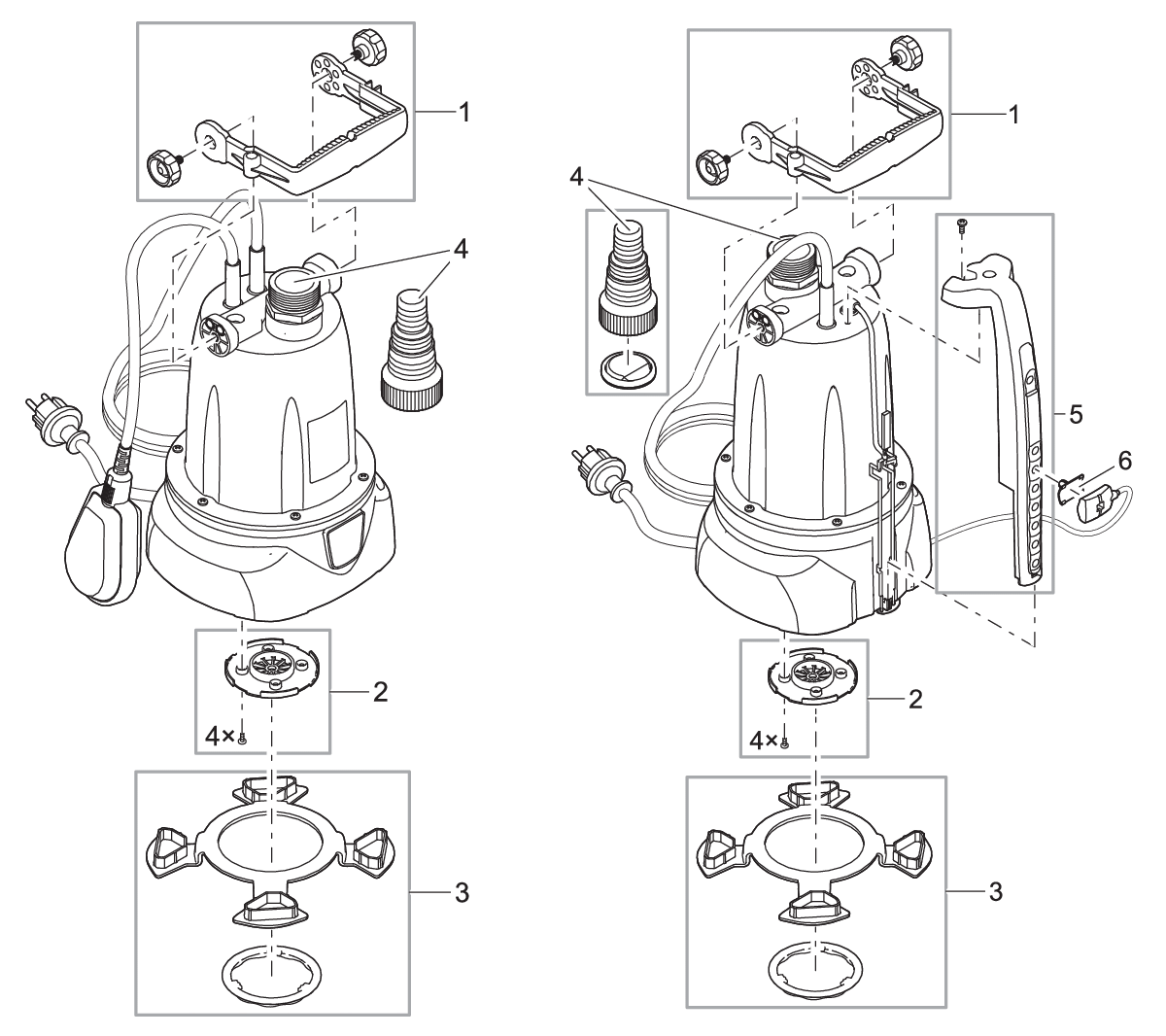 Adapterset ClearDrain 1 1/4"