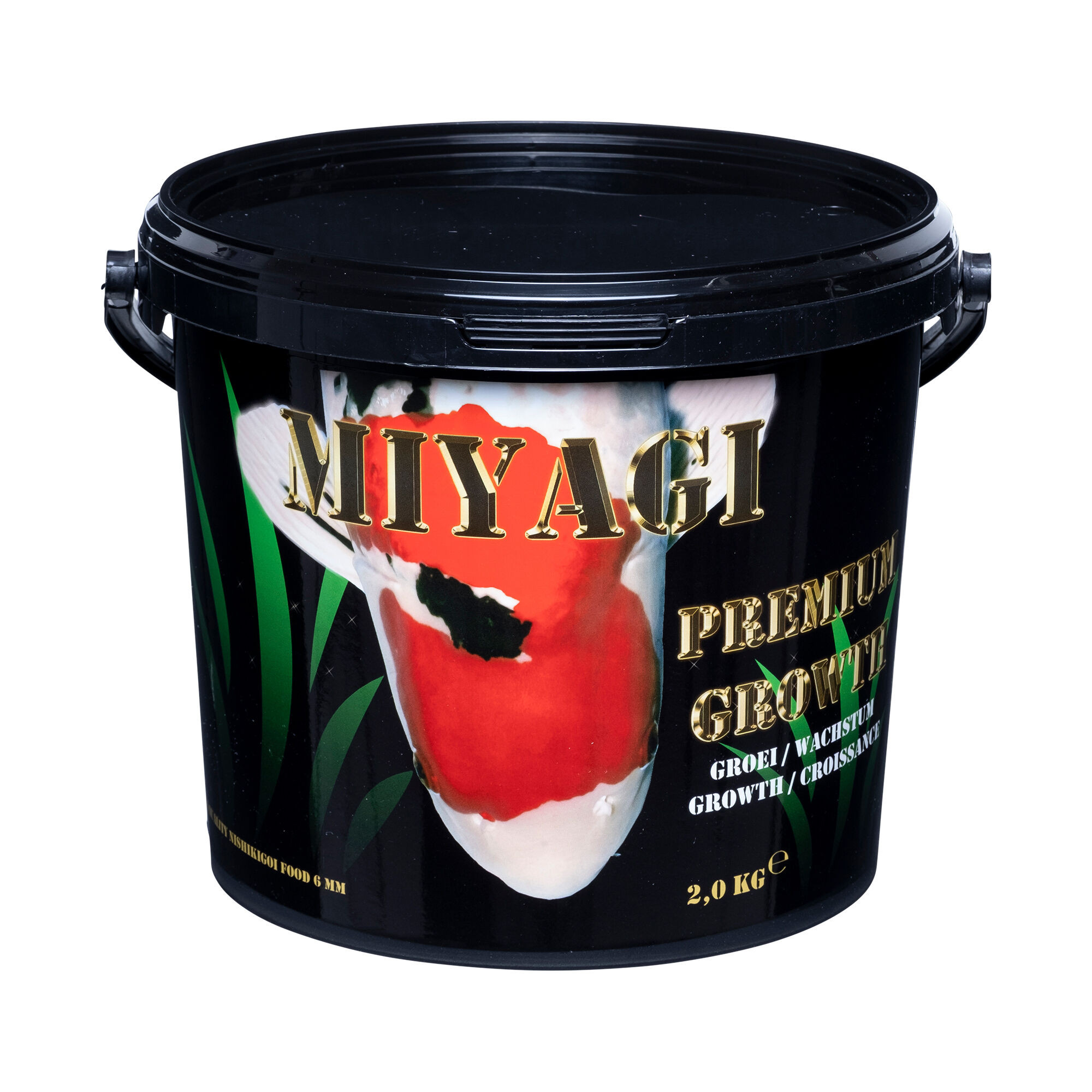 Miyagi Premium Growth Koi Voer 6000g - Optimaliseer Groei en Lichaamsbouw met Omega & Vacuüm Coating