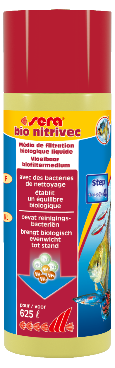 Sera Bio Nitrivec 250ml - Waterzuiveraar voor Levendige en Heldere Aquariums