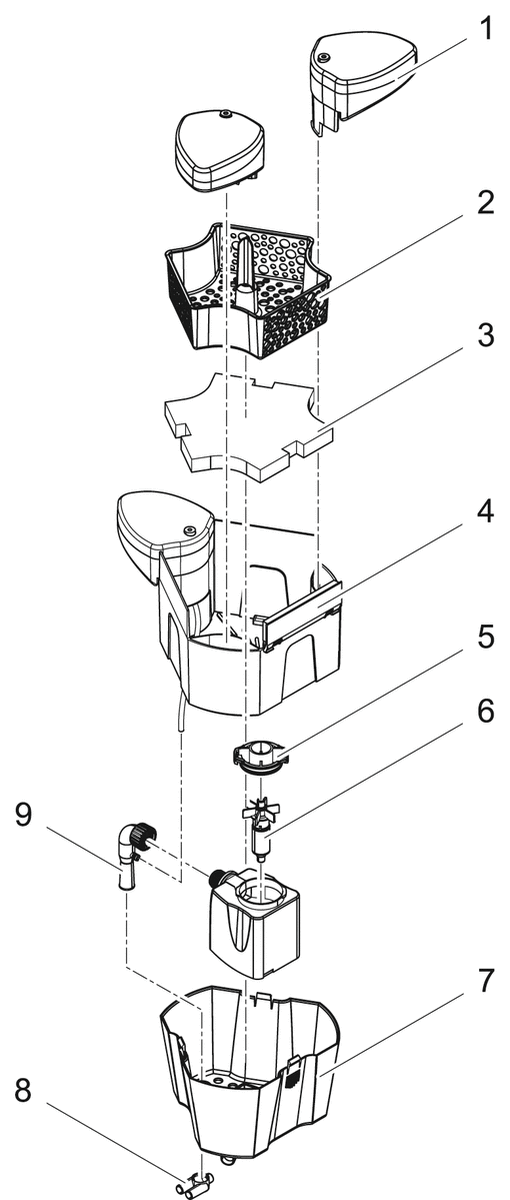 Oase SwimSkim 25 Injector - Eenvoudige Installatie Skimmer Component voor Zuurstofrijke Vijver