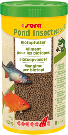 Sera Pond Insect Nature 1000ml - Natuurlijk Vijvervisvoer zonder Toevoegingen