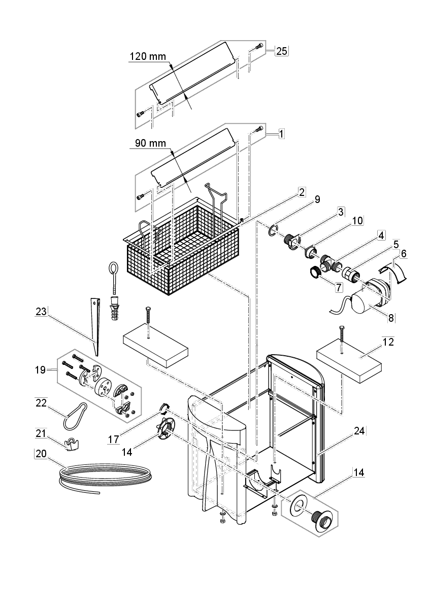 Sluitklep 1 1/2" FiltoClear / Skimmer