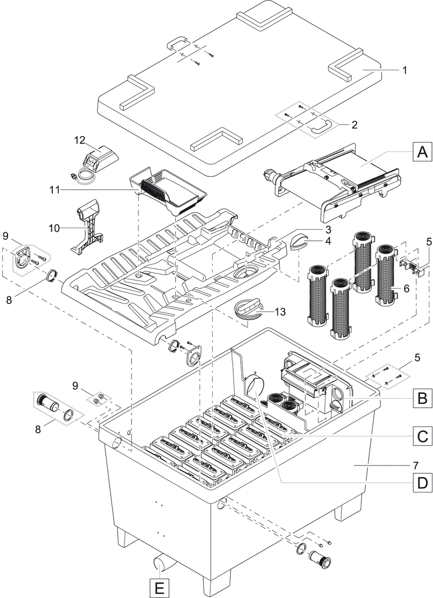 Oase Schroef CH-V2A DIN 7983 6,3x25mm - Roestvrij Staal Buitenbevestiging Lange Levensduur