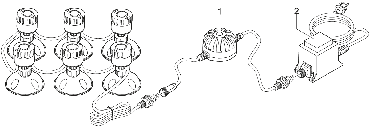 Pontec Transformator 12V/230V 3,6VA - Veilige Energieoplossing voor Vijverapparatuur