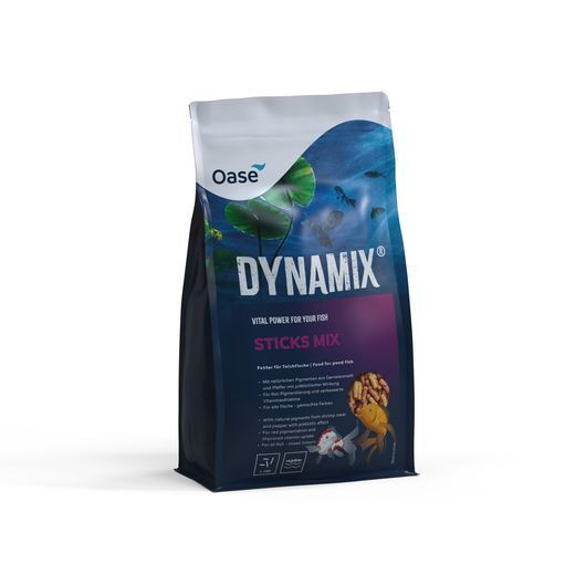 Oase DYNAMIX Sticks Mix 1L - Vitaminerijke Voeding voor Levendige & Gezonde Vijvervissen