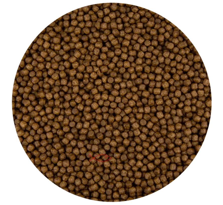 Pond Pro Premium Koi Vijvervoer 12kg - 6mm Pellets Verrijkt met Vitamines & Tarwekiemen