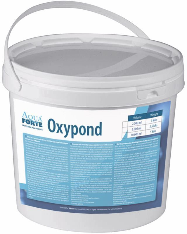 AquaForte OxyPond 2,5kg - Verhoogt Zuurstof in Vijvers tot 30.000 Liter, Verbetert Waterkwaliteit