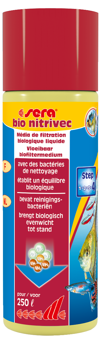 Sera bio nitrivec 100ml - Vloeibaar Filtermedium voor Heldere Aquarium Waterkwaliteit