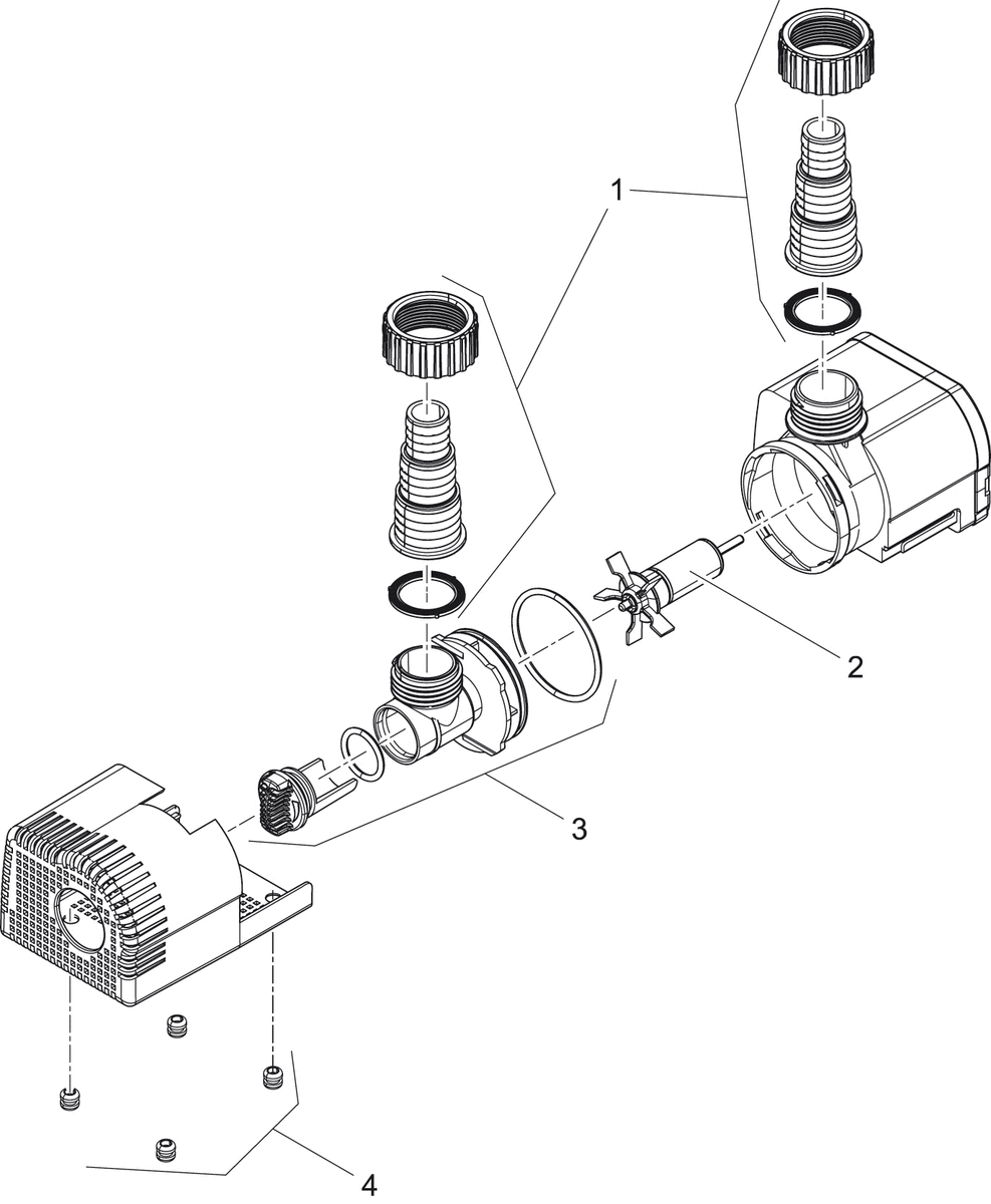 BG vervangrotor Aquarius Universal 1000