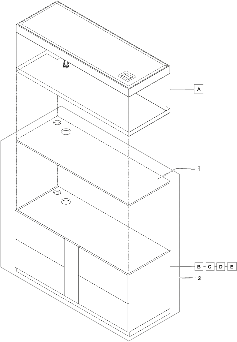 HighLine 600 shelf