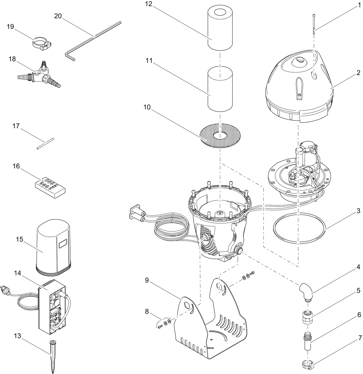 Oase Y-verdeler 1 1/2" - Universele Waterregulatie voor Vijvers | Weerbestendig & Eenvoudig te Installeren