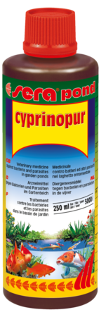 Sera Pond Cyprinopur 500ml - Complete Vijver Waterbehandeling tegen Bacteriën en Parasieten