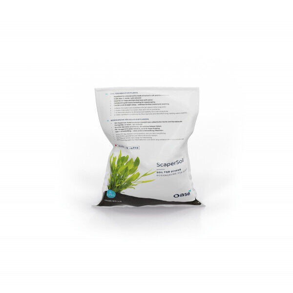 Oase ScaperLine Soil 3L Zwart - pH-regulerend Bodemsubstraat voor Aquascaping