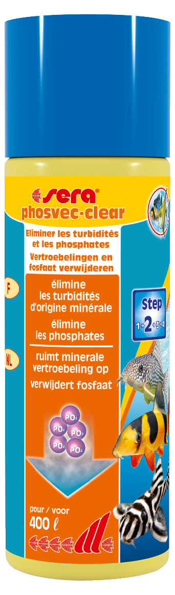 Sera Phosvec·Clear 100ml - Voor Helder Aquariumwater zonder Algen