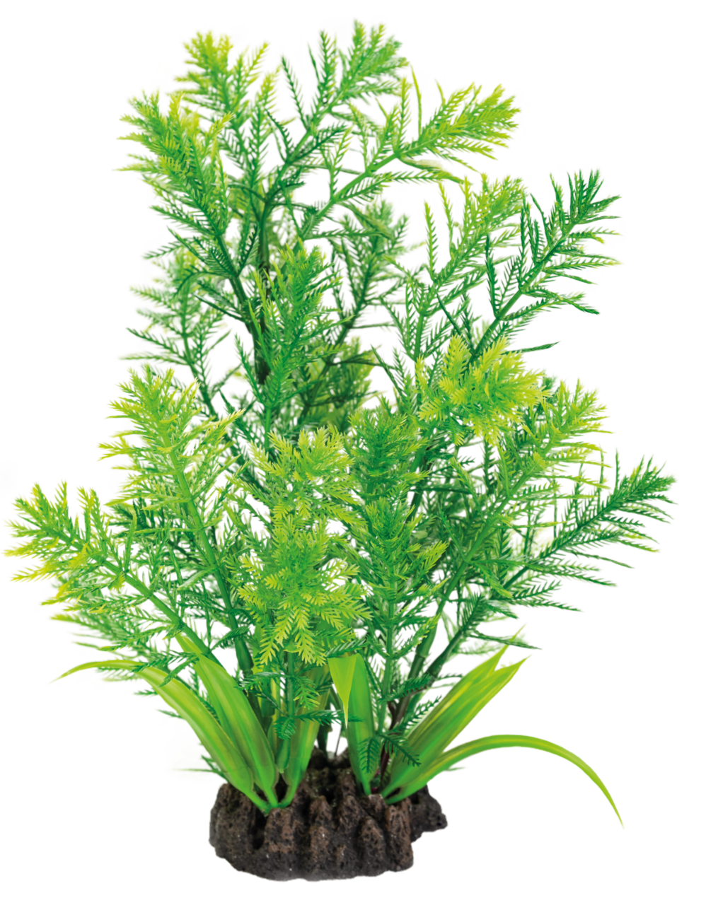 Superfish Art Plant 25cm Hottonia - Realistische Kunstplant op Rotsbasis voor Aquariums