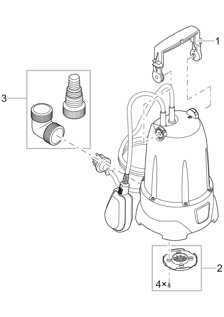 Oase Adapterset Drain 1 1/4" - Eenvoudige Montage, Duurzaam & Perfect voor Vijversysteem Optimalisatie