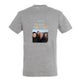 T-shirt voor mannen bedrukken - Grijs - XL