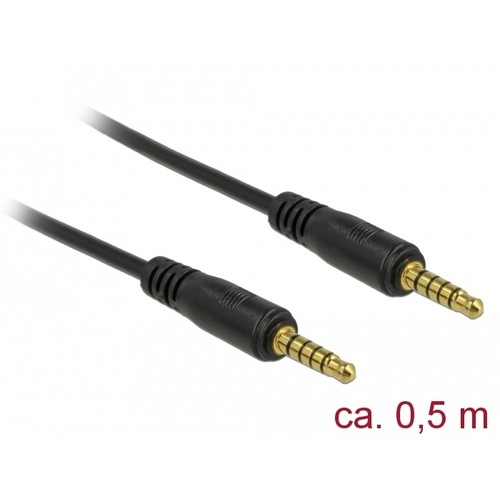 Stereo Jack 3,5 mm 5-Pin (male) > 3,5 mm 5-Pin (male) Kabel