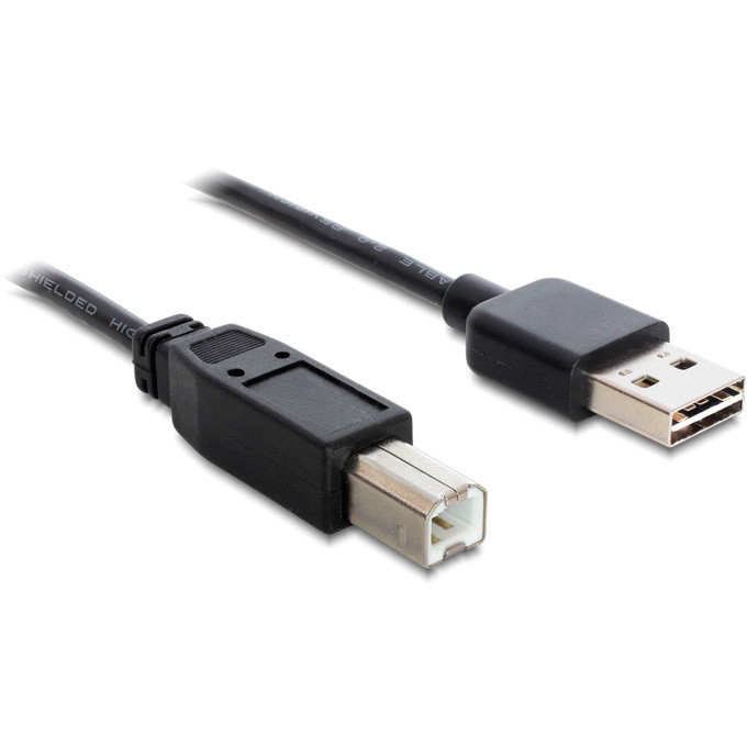 EASY-USB-A 2.0 male > USB-B 2.0 male Kabel