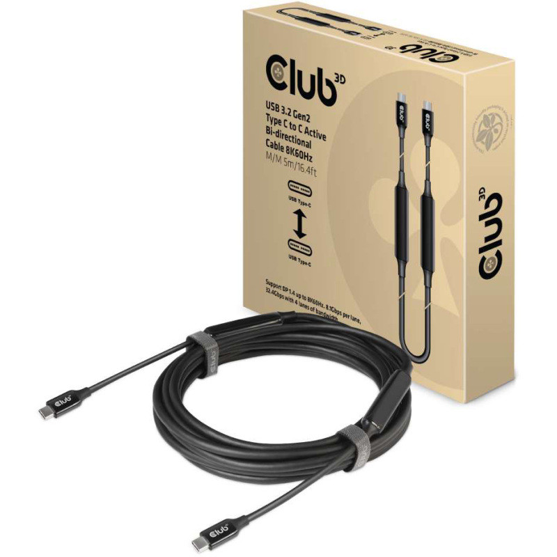 USB-C 3.2 Gen2 > USB-C Active bi-directional Kabel