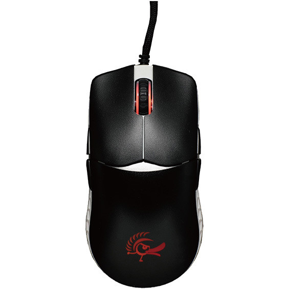 Feather Black & White Gaming muis