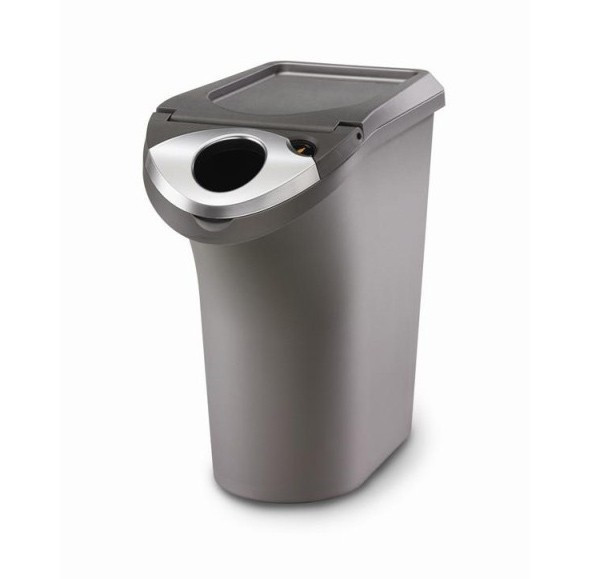 Simplehuman DEMO Front Load Recycler 22,5 liter (Grijs/Antraciet)