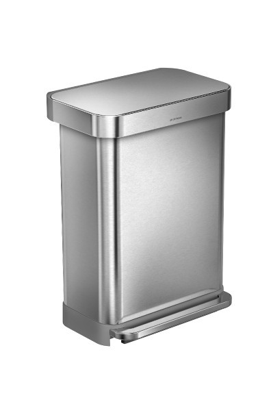 Simplehuman Afvalemmer Liner Pocket 55 liter (zilver)