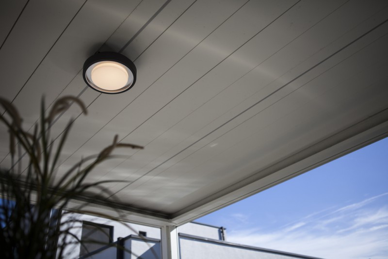 Lutec Origo Outdoor wandlamp / plafondlam LED WiZ Connected