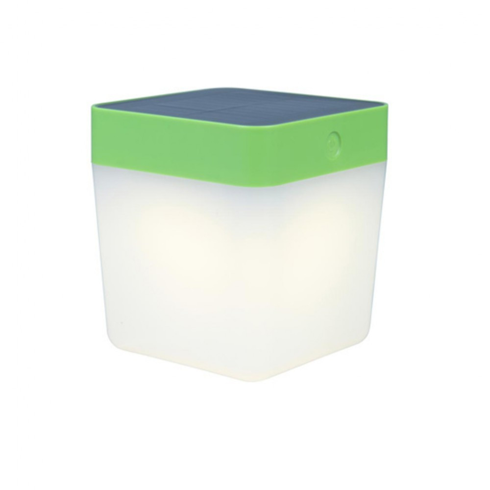 Lutec Table Cube LED-Solarlamp (groen)