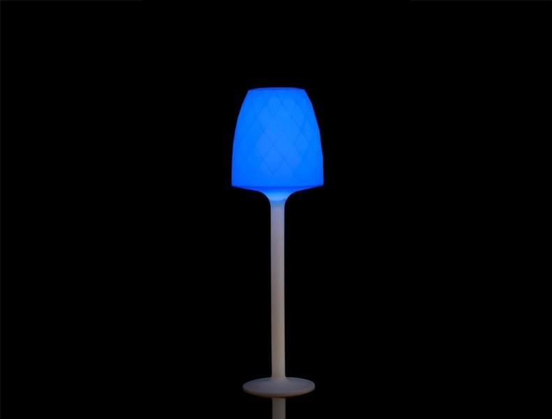 Vondom Vases Lampara de Pie RGB LED Verlicht