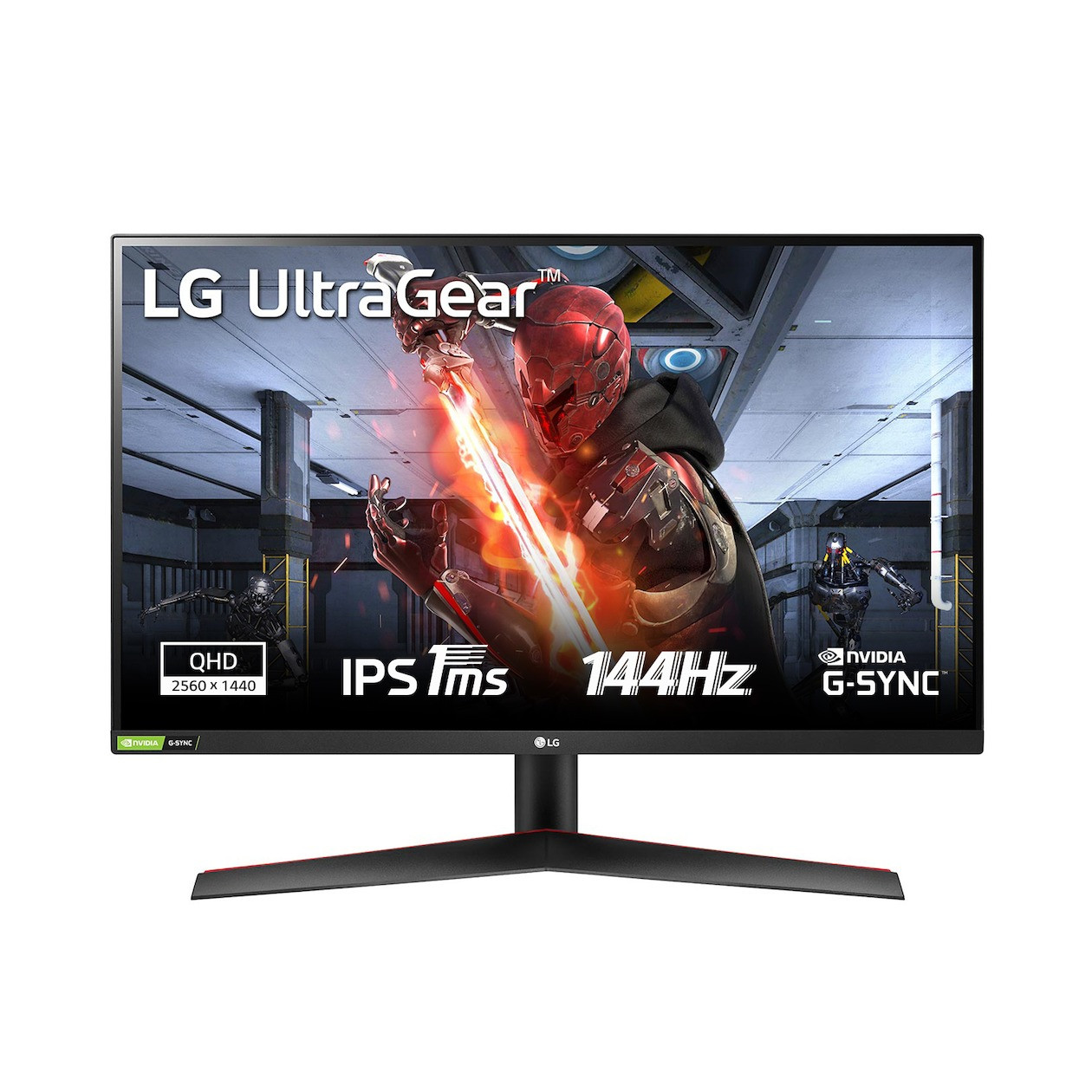 LG UltraGear 27GN800 Monitor Zwart
