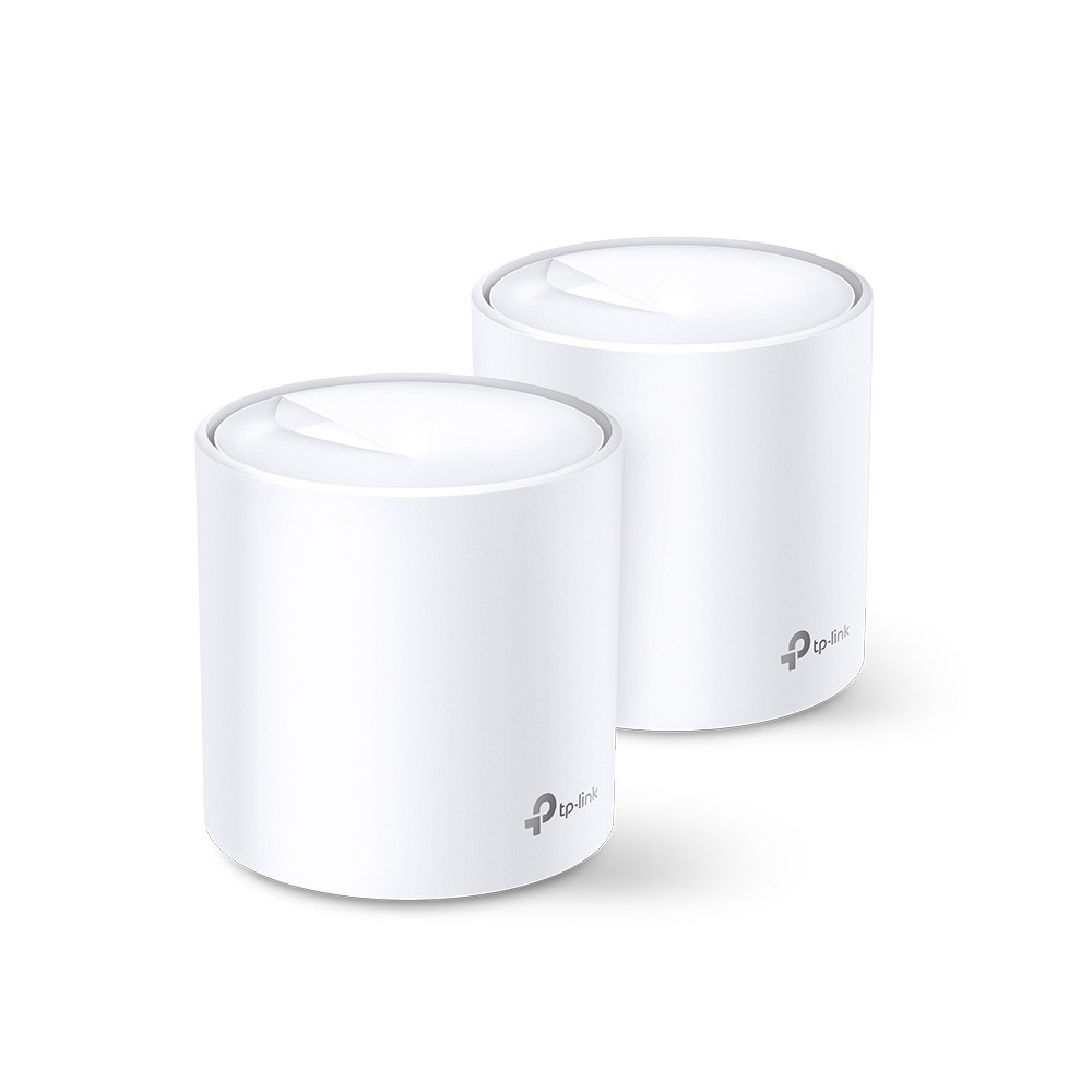 TP-Link Deco X60 WiFi 6 Mesh Systeem (2-pack) Mesh router Wit
