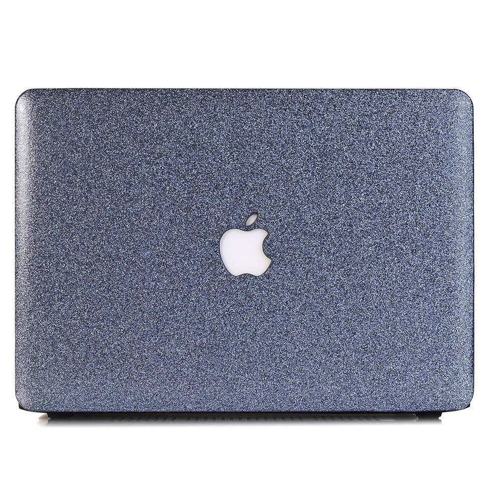 Lunso MacBook Air 13 inch (2010-2017) cover hoes - case - glitter blauw
