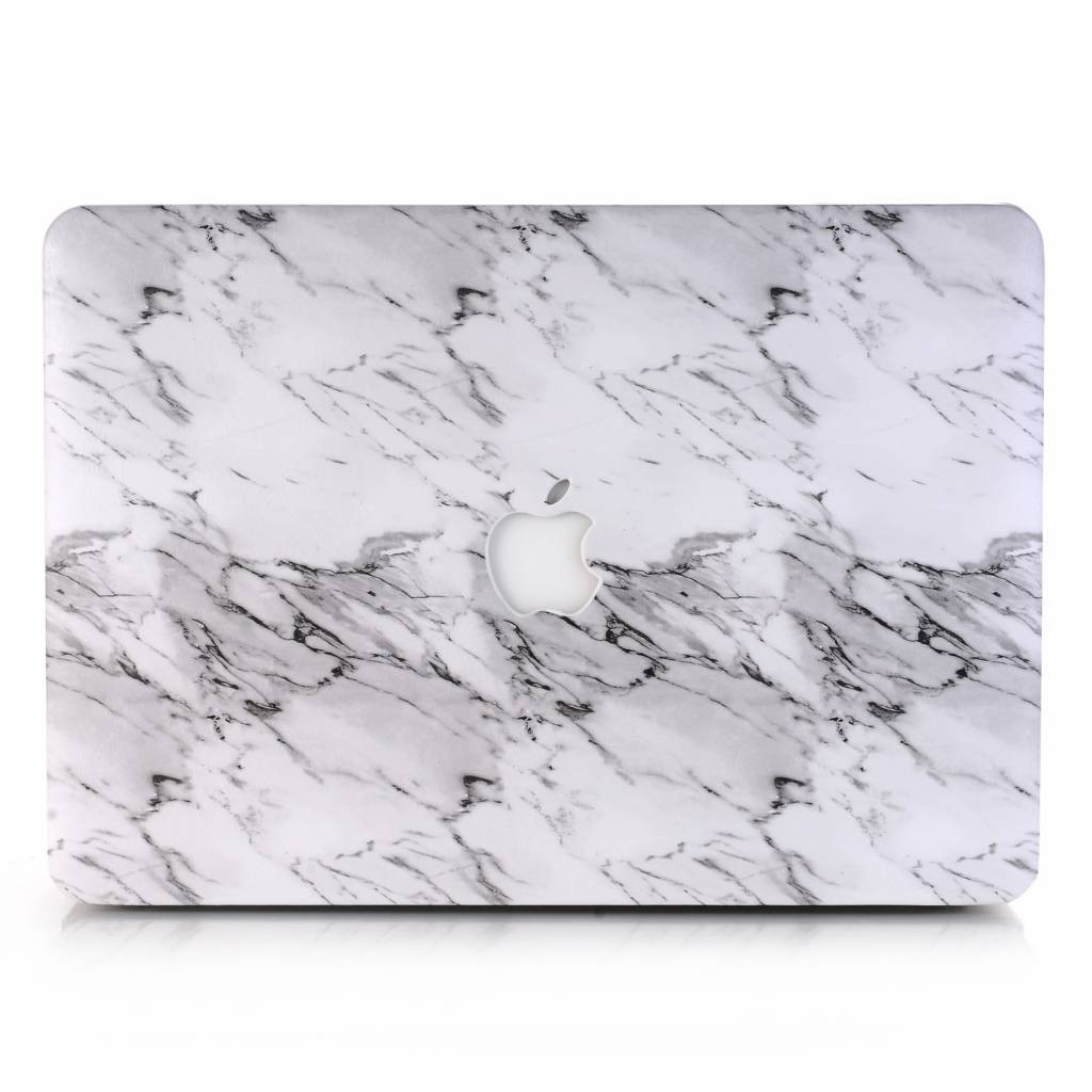 Lunso MacBook 12 inch cover hoes - case - Marble Etta