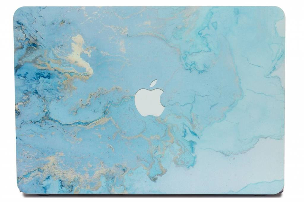 Lunso MacBook Pro 13 inch (2012-2015) cover hoes - case - Marble Ariel
