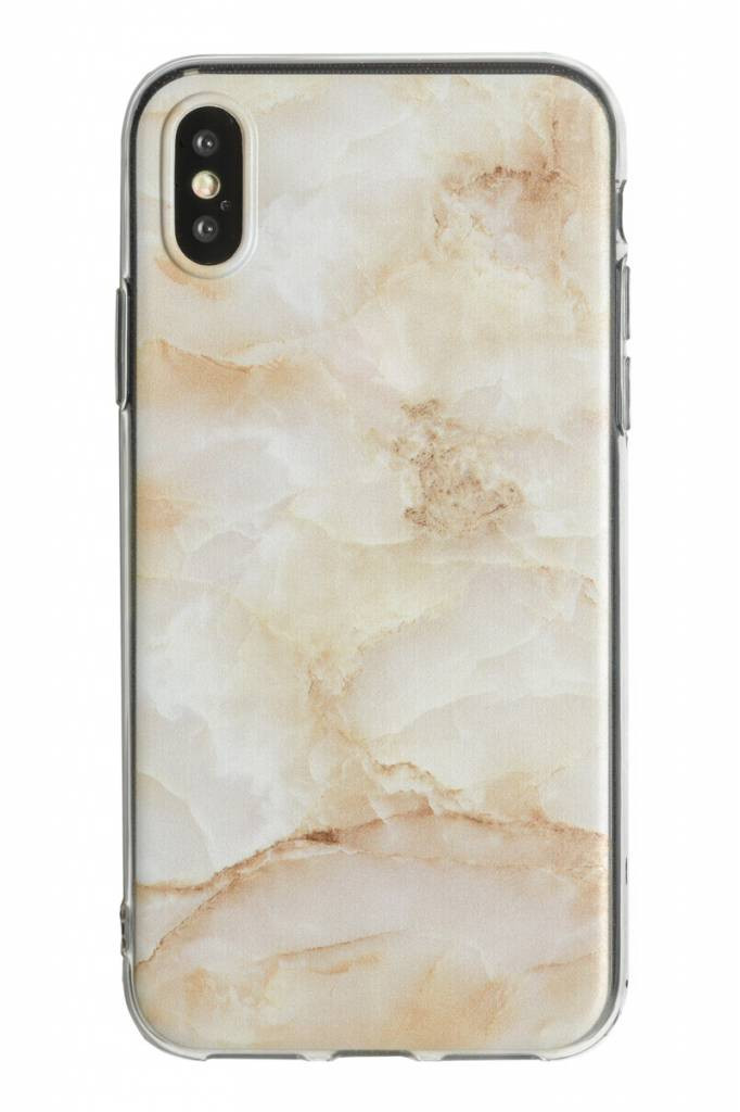 Lunso - backcover hoes - iPhone XS Max - Marble Deliah