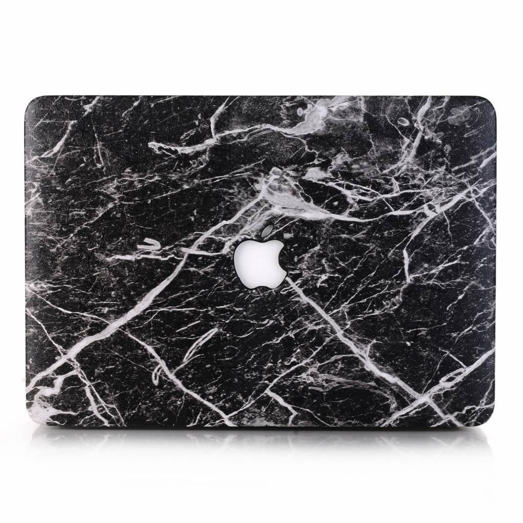 Lunso MacBook Air 13 inch (2018-2019) cover hoes - case - Marble Cosmos